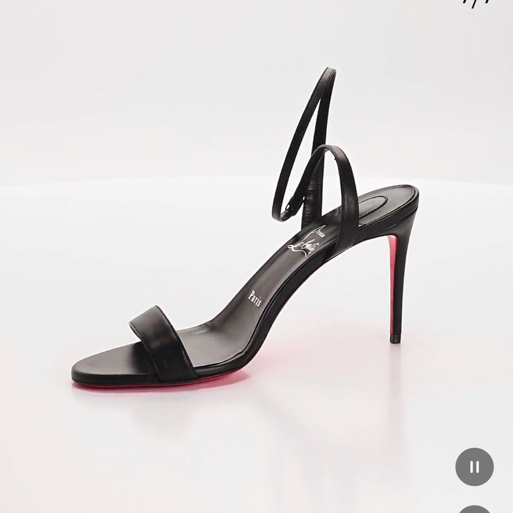Christian Laboutin Loubigirl 85 leather sandalsals